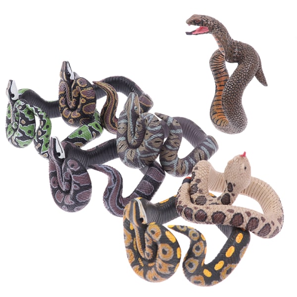 Tricky Funny Spoof Simulering Snake Toy Snake Armbånd Nyhet A5 one size