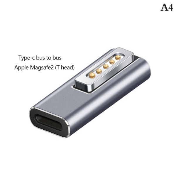 Portabel omvandlingstyp C/DC5.5 Magnetisk PD Adapter Plug Conve color Type-C to magsafe2
