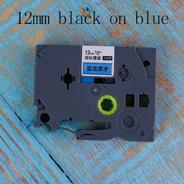 12 mm 9 mm TZ-231 PT-E100B D210 etikettape til Brother P-touch Pr PL-531 12mm