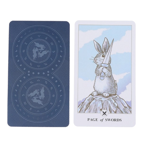 78 kpl Tarot Lunalapin Tarot Pakka Tarot Kortit Tarot Korttipeli P Multicolor one size