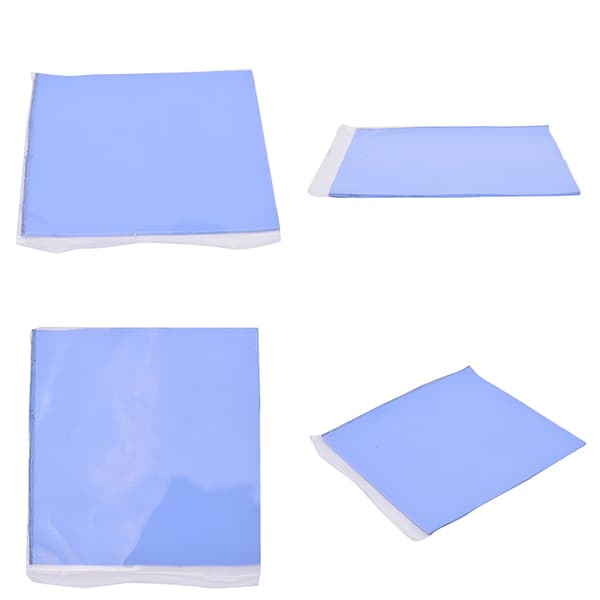 Blå GPU CPU Heatsink Cooling Termisk ledende silikonpute 1 Blue 1pc