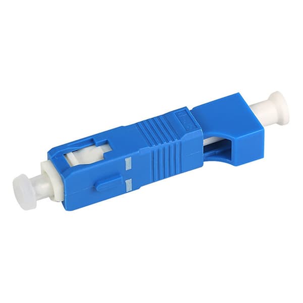 SC Han til LC Hun Single Mode Fiber Optic Hybrid Optical Ada Blue one size
