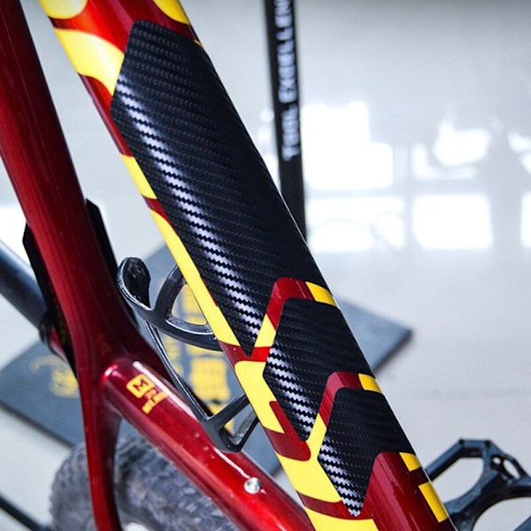 Cykelkedjeskyddsdekal Mountain Bike Care Chain Stick transparent
