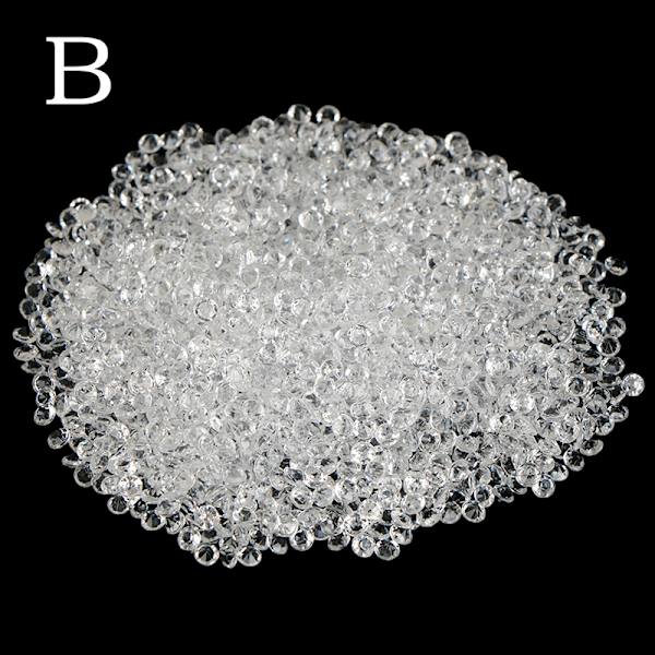 2000kpl 4,5mm Crystal Diamond Table Confetti Wedding Bridal Par Transparent B