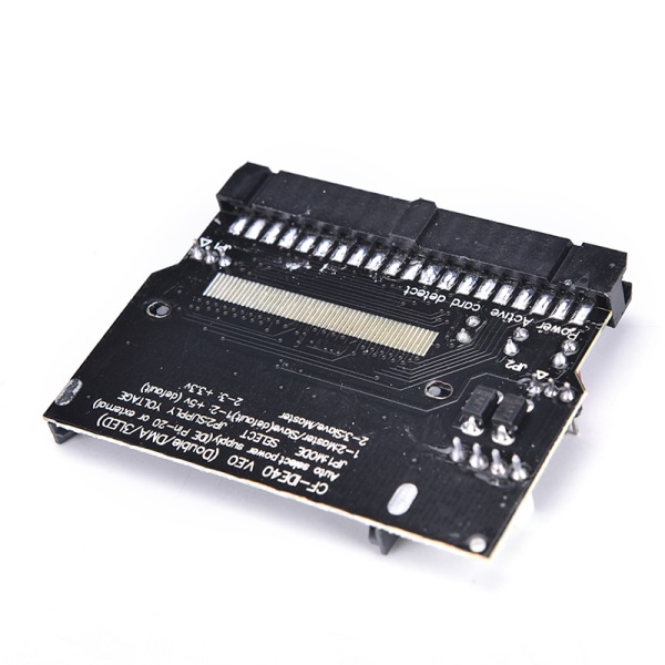 Compact Flash CF til 3,5 hun 40-pin IDE-startbar adapter konv Black onesize