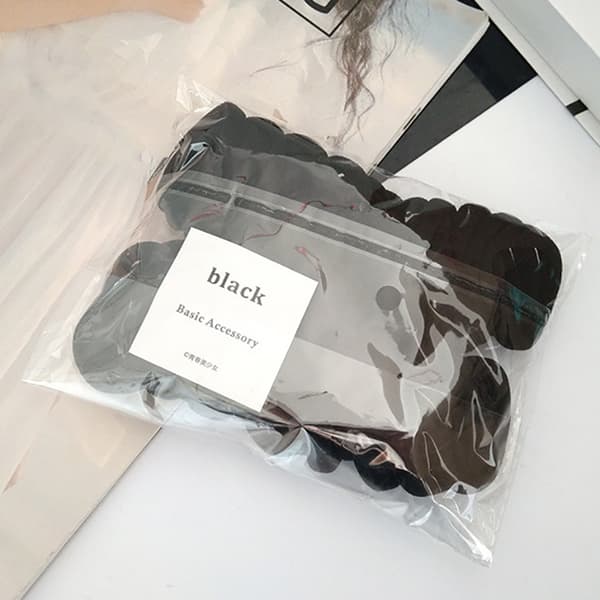 Elastiske hårbånd Jenter Hårtilbehør Fargerike Nylon Hårbånd A1