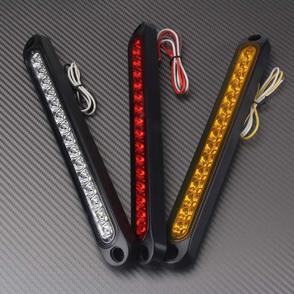 15 LED-forseglet tilhenger Truck & Lastebil Stop Bakre Stop Reverse Red One Size