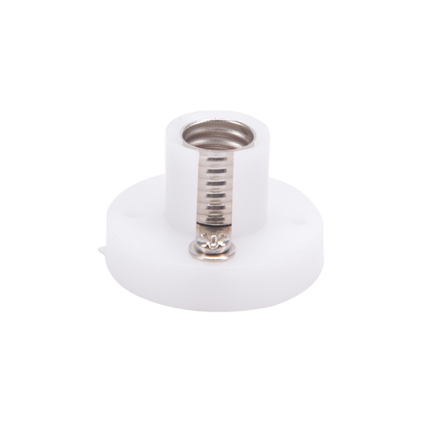 E10 Skruvhållare DIY Flat Lamp Bases Physics Electric Beads Tes White E10
