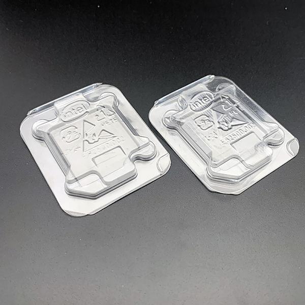 10st CPU Clamshell Tray Box AMD Case Hållare Skydd för AMD For Intel
