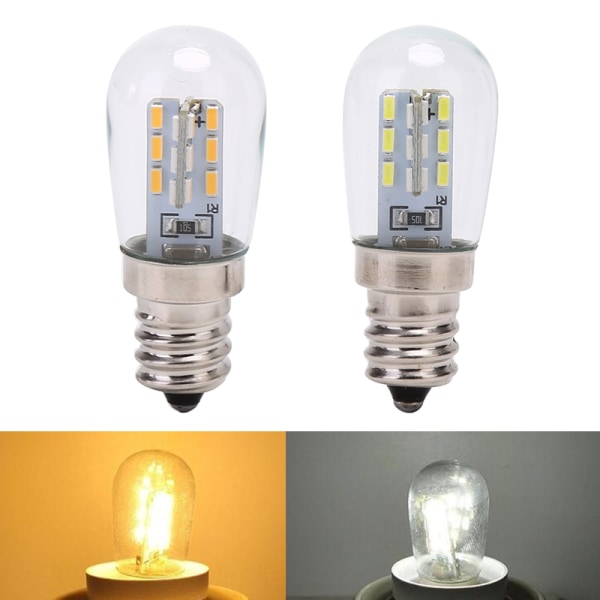 LED Pære E12 Glas Skærm Lampe Belysning Til Syning hine Vedr white E12