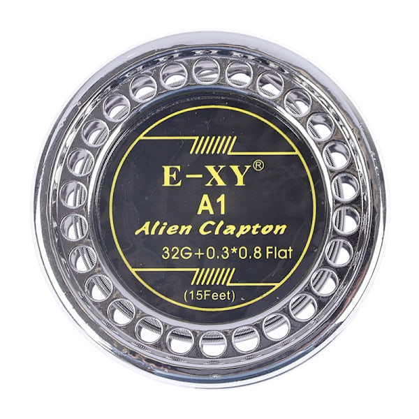 Flat Alien Clapton Wire 32GA 15 fod DIY Coil til RDA RBA Rebui 5