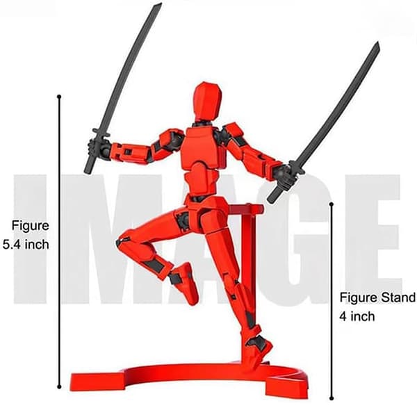 Hoodie Dummy13 Magnetisk Actionfigur Set Dummy 13 Actionfigur A4