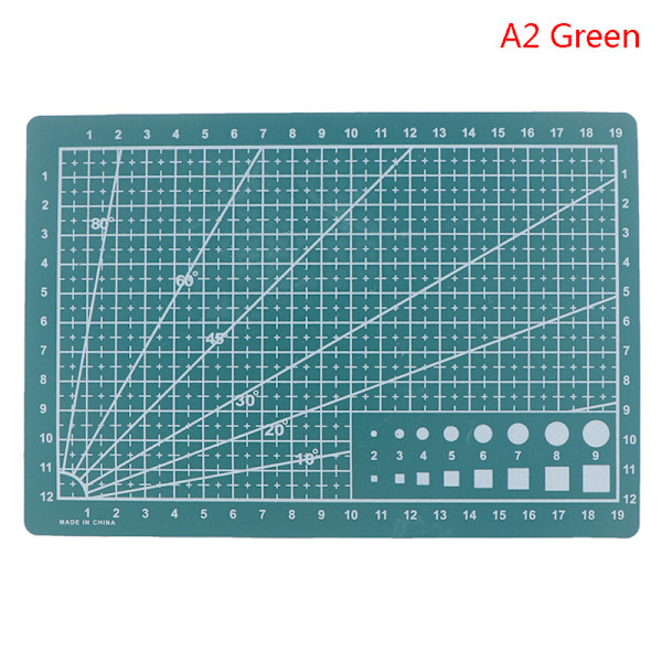 3kpl Kulttuuri- ja koulutusvälineet A4A5 kaksipuolinen ting-tyyny A5 Green 3pcs