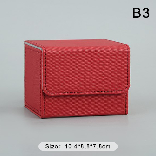 Trading Card Deck Box Holdbar Card Storage Container Game Card B3 onesize