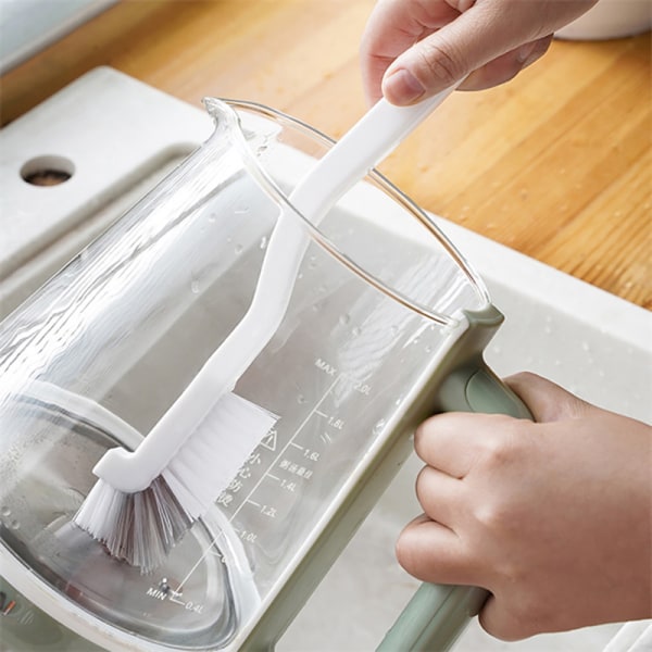 Køkkenrengøringsbørste Badeværelsesflaske rengøringsbørste bøjning H 1
