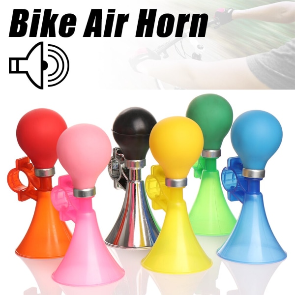 1kpl Bike Air Horn Safety Road Polkupyörän Lasten Polkupyörän ohjaustanko Green one size