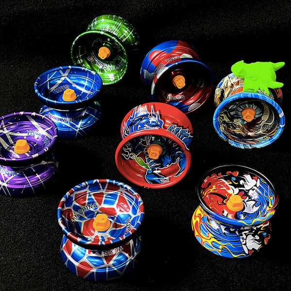 Alloy Professionell YoYo Ball Diabolo Utomhus Jonglering Leksaker För C onesize