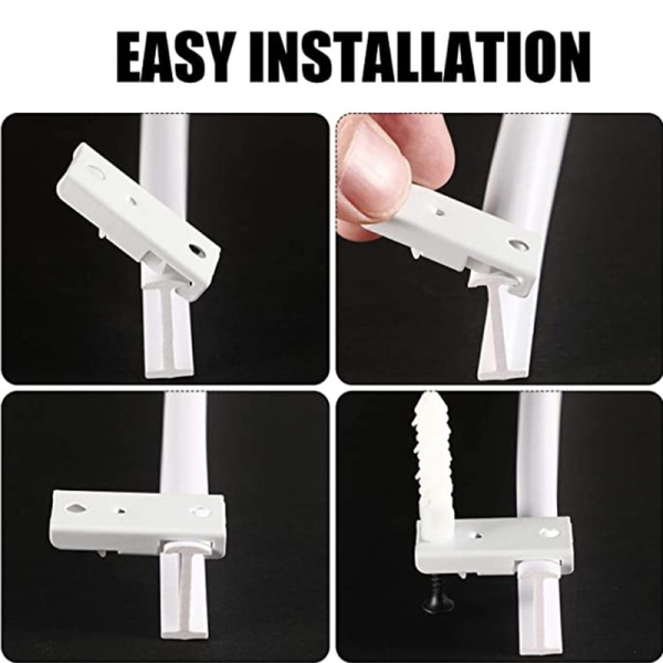 5 meter böjbart tak Böjt gardinskena flexibelt tak onesize