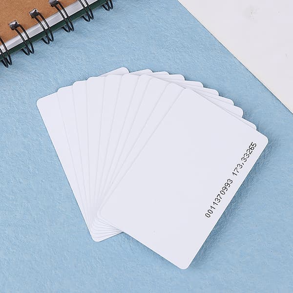 10 stk. TK4100 125kHz RFID-kort Nærheds-ID-kort Token Nøgle White 10pcs