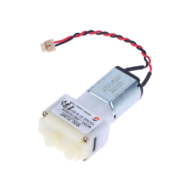 1Pc 030 liten membran selvsugende luftpumpe DC3-6V Mini Vacuu Silver 4.5X2X1CM