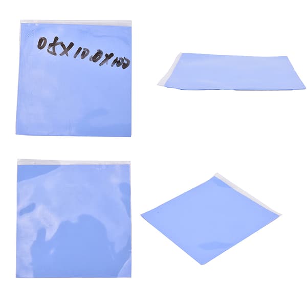 5 st Blå GPU CPU Kylfläns Kylning Thermal ledande silikon Blue 5pcs