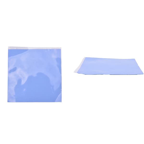 2 stk Blue GPU CPU Heatsink Cooling Termisk ledende silikone Blue 2pcs