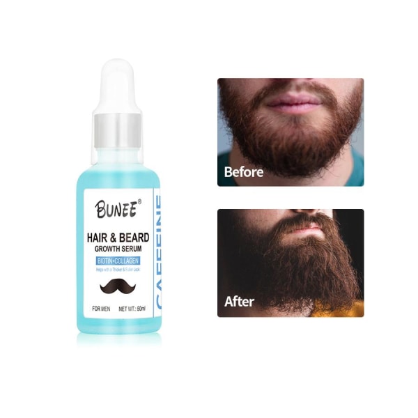 Bunee Beard & Hair Growth Serum - Hårserum tynt hår - 50ml