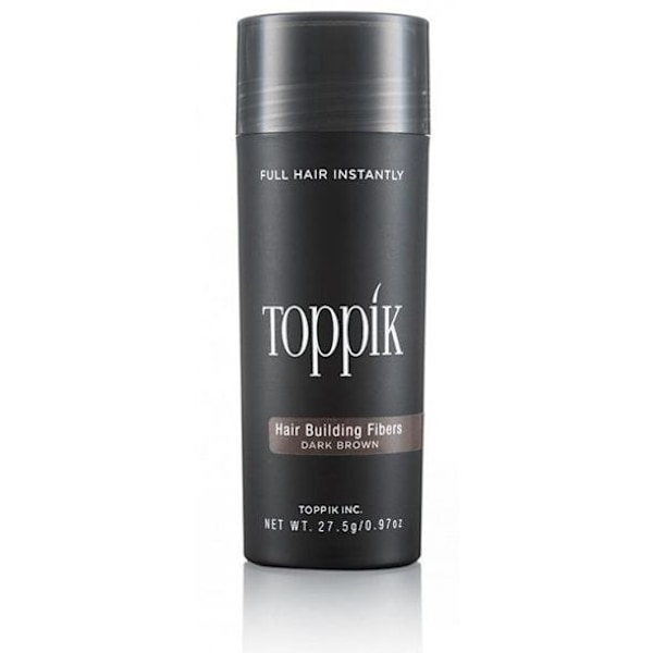 Toppik Large - 27,5g - Dark Brown - Mørkebrun Mørkebrun