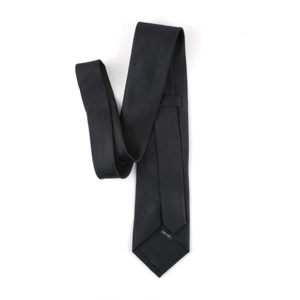 8 cm ensfarget slips for menn, formelt slips, 8 cm