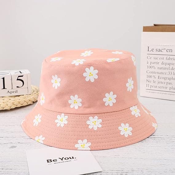 Vendbar Bucket Hat Fiskehat Solhat til Kvinder Piger
