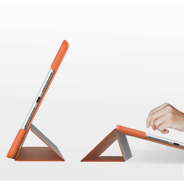 Case för Apple Ipad Pro 12,9 tums case med pennhållare orange