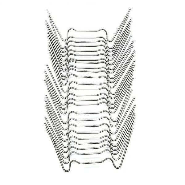 Rostfritt stål växthus glasering glas W Z typ klämmor trädgård W(100pcs)