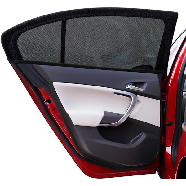 Auton aurinkosuoja vauvalle, 2 kpl auton aurinkosukkaa lapsille ja lemmikeille, maksimaalinen UV-suoja, yhteensopiva useimpien autojen kanssa