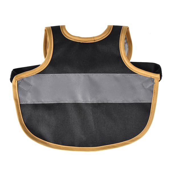 Kycklingsadlar Fjäderfäförkläden med elastiska band Kycklingsskydd Black