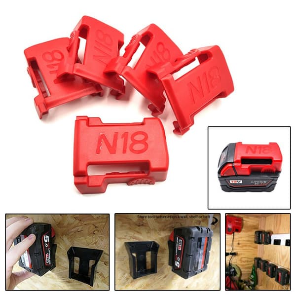 5 Batterifestebraketter Batterifestebraketter Plast Batterifestebraketter