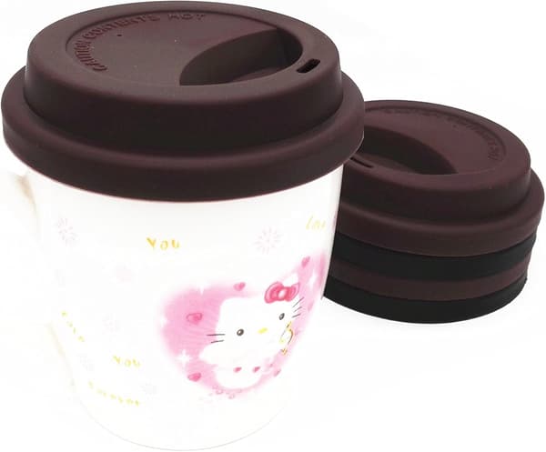 Dricklock Spillskydd Kopplock Återanvändbara Kaffemugglock Kaffekoppskydd 2 st - Kaffe
