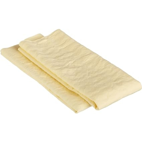 2 stk. tykke PVA imiteret vaskeskindsklude med spand (66 cm L x 43 cm B spand), hurtigtørrende bilrengøringsartikler