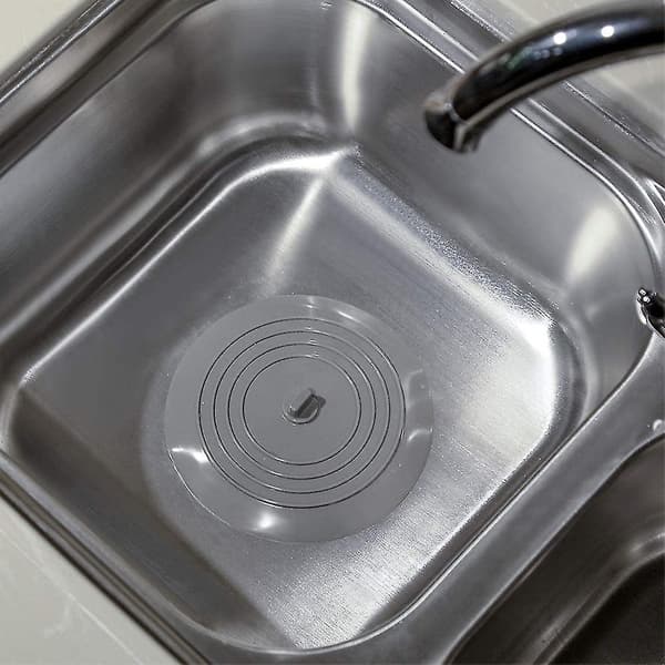 Silikone Flad Vaskeprop - hvid Grey