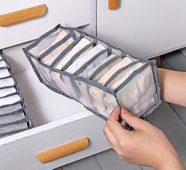 Underkläder BH Organizer Förvaringslåda Låda Förvaring Lådor Underkläder Vit 3-piece set