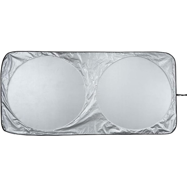 Anti-UV hopfällbar solskydd för vindruta 160 x 79 cm