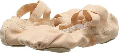 Danse Dame Pro Elastisk Delt Sål Canvas Balletsko/Sko