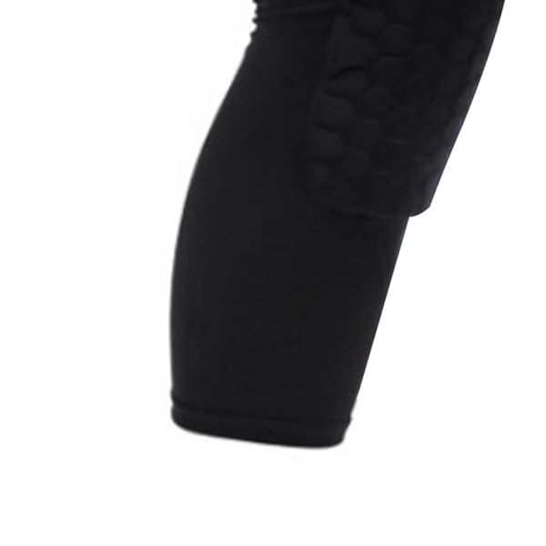 L-Knäskydd, 2PCS Unisex Knäskydd Förlängd Honeycomb Anti-Collision Knäskydd för Basket