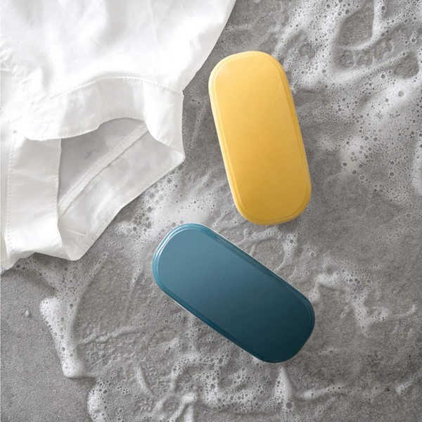 Håndvaskebørste Lyse Farver Bærbar Multifunktionel Vaskebørste Plastik Hånd Negle Håndrensebørste Bruges til Tøj, Sko 4 Stykker