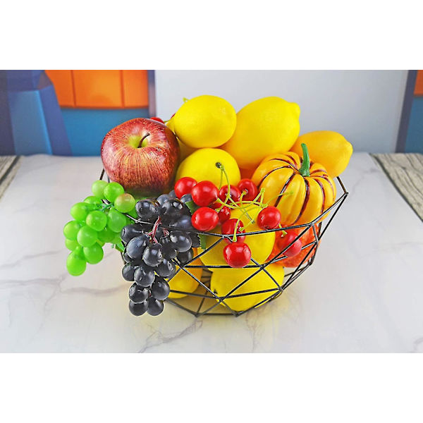 Simuleret Citron Dekoration (4 stk) yellow