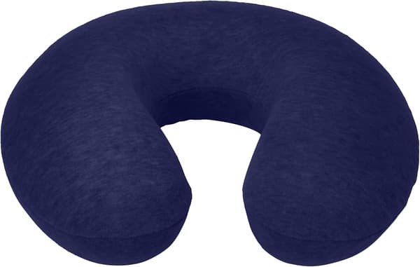 Minnesskum nackkudde, marinblå