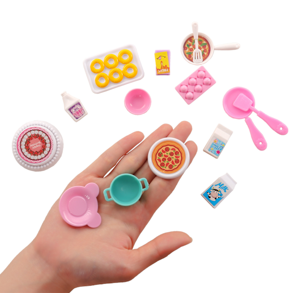 43-delars set med barnleksaker, Modekläder Födelsedagspresenter för flickor Kompatibla med 11,5 tum Barbie-dockor