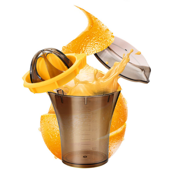 Bærbar manuell juicekopp appelsin, fruktpresse, appelsinjuicekopp