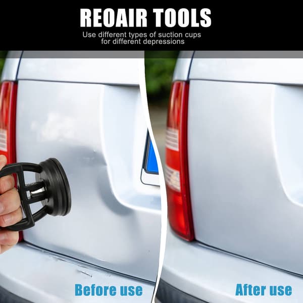 Sugkopp Bilkarosseri Dent Puller 2 st Dent Pullers Bil Sugkoppar för att reparera bucklor Glasskärm Kakel Spegel och Flyttbara Föremål