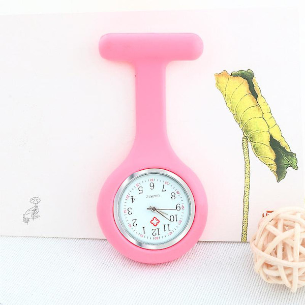 Silikone Sygeplejerske Lommeur Pink