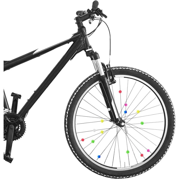Förpackning med 72 Cykelekrar Pärlor - Flerfärgade, Cykelpärlor för Barn